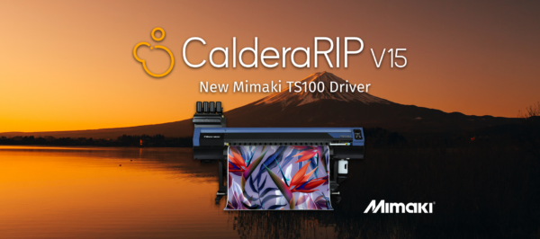 CalderaRIP supports Mimaki TS100-160