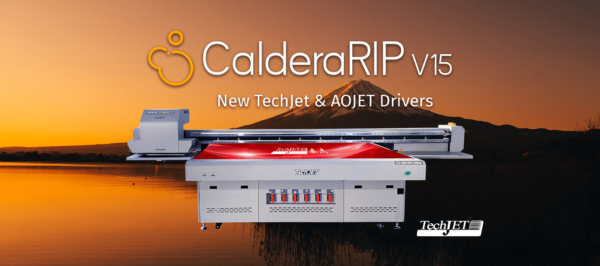 TechJet AOJET drivers for CalderaRIP