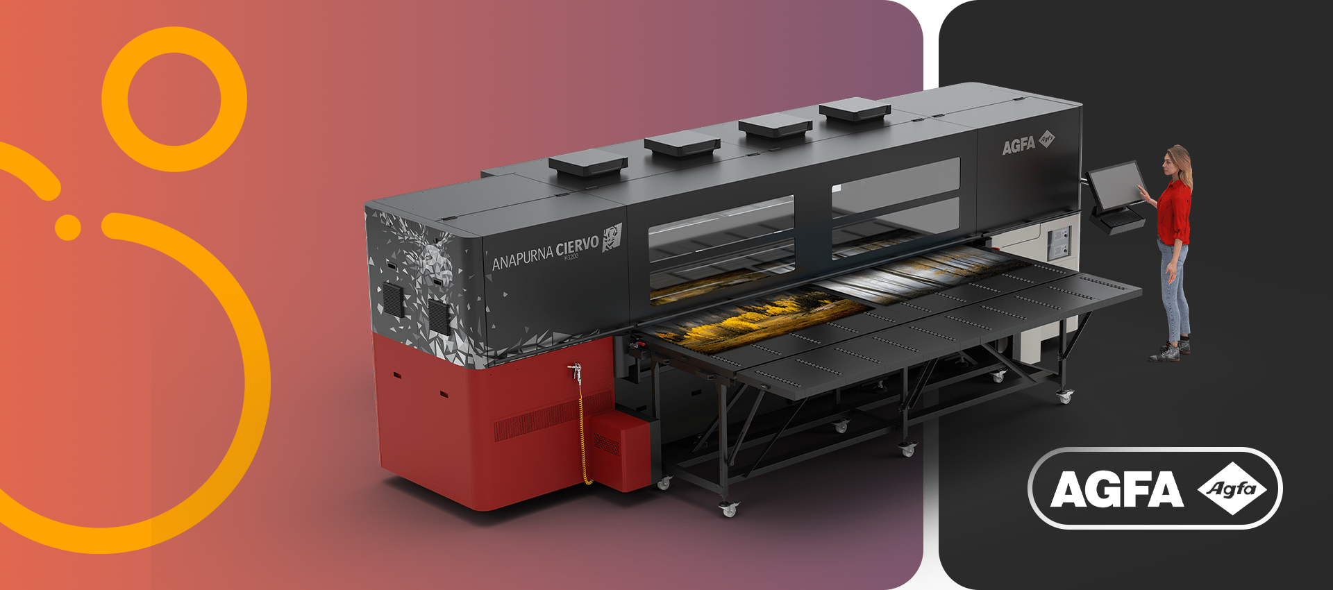 CalderaRIP supports Agfa Anapurna Ciervo H3200
